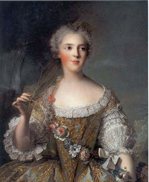 Jjean-Marc nattier Madame Sophie of France Sweden oil painting art